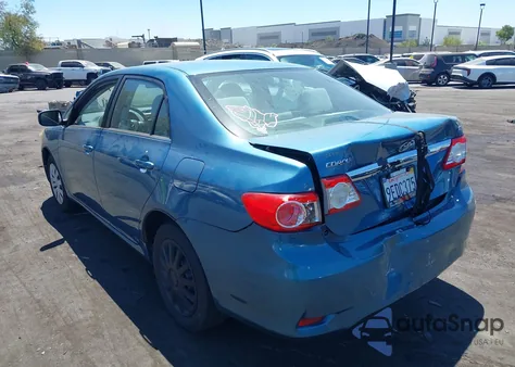 2013 Toyota Corolla S/Le from USA, damaged, VIN 5YFBU4EE8DP154086